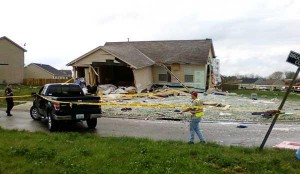 Brook Chase House After Tornado													